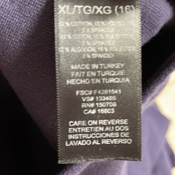 Avon Fashions Jumpsuit Romper Vintage, Ladies Size XL (16), Dark Blue - Picture 9 of 10